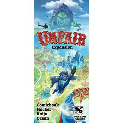 Good Games Publishing Unfair Expansion: Comicbook Hacker Kaiju Ocean