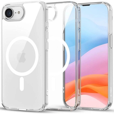 Tech-Protect Magsafe Калъф за iPhone 16e, Tech-Protect Hybrid FlexAir Clear Case, Прозрачен (5906302360192)
