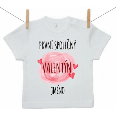 Boodyy Tričko s krátkým rukávem První společný Valentýn