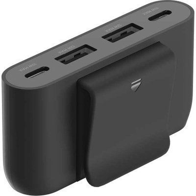 Belkin BUZ001bt2MBKB7 USB power Extender, 2xC 2xA až 30W, černý