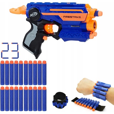 HASBRO NERF N-STRIKE ELITE FIRESTRIKE + 30 ŠIPEK
