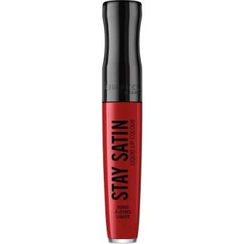 Rimmel Stay Satin дълготрайно течно червило 5.5 ml нюанс 500 Redical