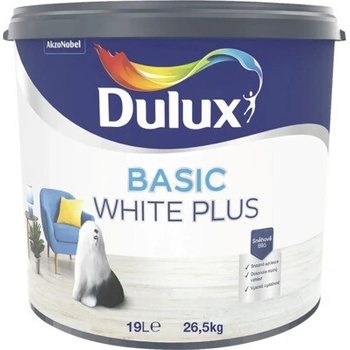 Dulux Basic White Plus 19l