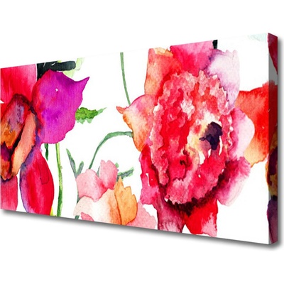 Obraz na plátně Květiny Umění 100x50 cm