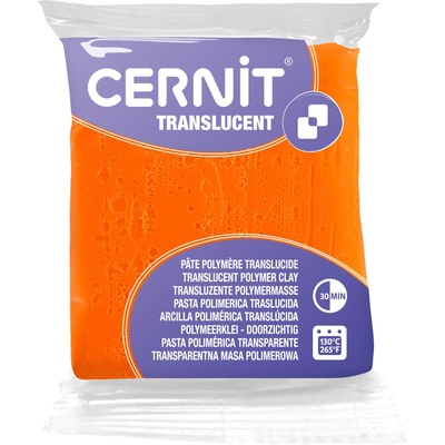 Cernit Polymer Clay Translucent Полимерна глина Orange 56 g (CE0920056752C)