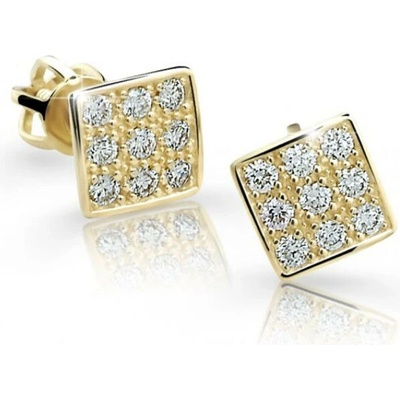 Cutie Jewelllery Diamonds Zlaté diamantové náušnice na šroubek DZ6420-2096Z