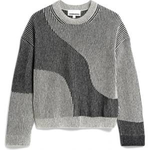ARMEDANGELS Дамски вълнен пуловер Armedangels Women's Mayraa Vanise Jumper - Black / Off White - размер XXL (105-5492-0116)