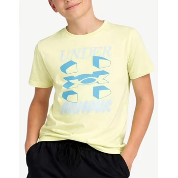 Under Armour Split Big Logo Tee Yellow
