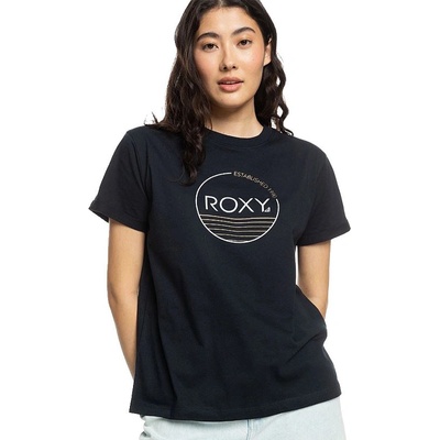 Roxy NOON OCEAN dámske tričko s krátkym rukávom ANTHRACITE