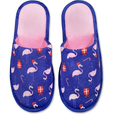 Frogies dámske papuče modrá ružová