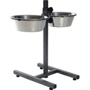 Trixie Psie bar misky s nastaviteľnou výškou do 50 cm 2,8 l