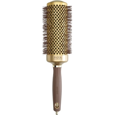 Olivia Garden Expert Blowout Speed Wavy Bristles Brush Gold and Brown 55 mm