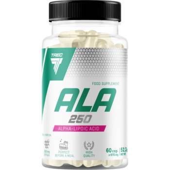 Image 1 of Trec Nutrition ALA 250 | Alpha Lipoic Acid 250 mg [60 капсули]