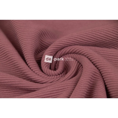de-park Teplákovina 3D - Stripe - tmavá starorůžová
