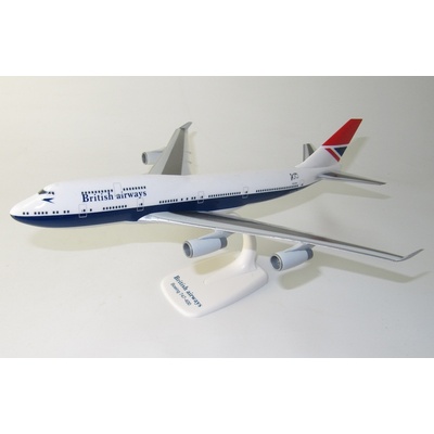 PPC Holland Boeing B747-436 British Airways Negus 1974-1984 Retro Colors Snap-Fit 1:250