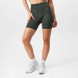 USA Pro Дамски къси панталони USA Pro USA Pro Seamless Longline Cycling Shorts Womens - Khaki