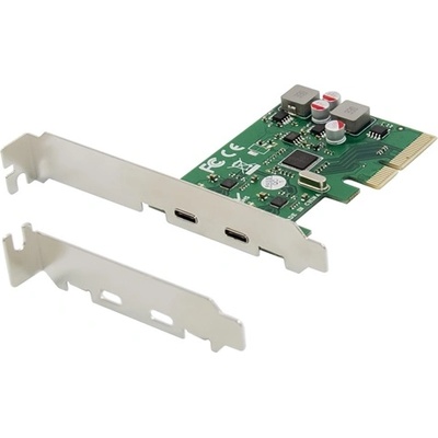 Conceptronic Разширителна карта Conceptronic - EMRICK08G (PCIe x4 към 2x USB-C 3.2 Gen2, самостоятелно захранване) (EMRICK08G)