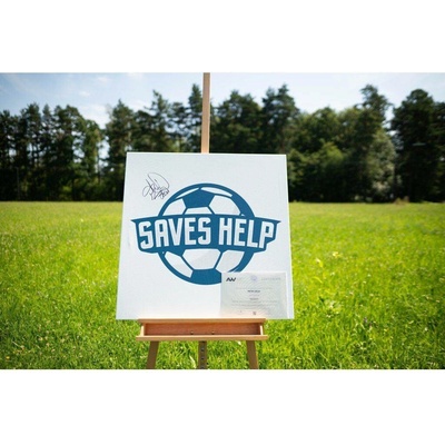 Saves help - Fotbal Obraz SAVES HELP - Alternative logo - 006