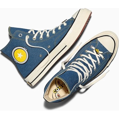 Converse x Minions Chuck 70 високи кецове (A21402C)