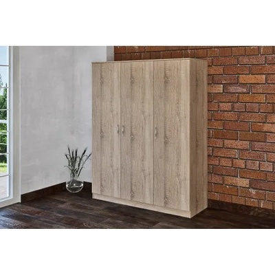 Мебелна фабрика НОВ ДОМ - гр. Ямбол Трикрилен гардероб мини (5228)