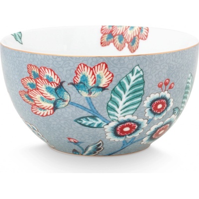 PIP Studio miska Flower Festival světle modrá 12 cm