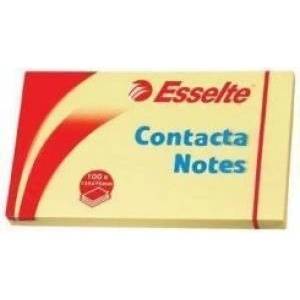 Esselte NOTES ESSELTE 75 X 125 MM YELLOW (100)