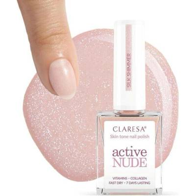 Claresa klasický lak na nehty Silk Shimmer 9,5ml