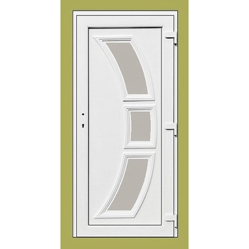 Soft Celia Vchodové dveře biele 100x210 cm pravé