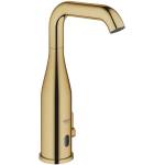 GROHE Essence E - Инфрачервен електронен смесител за мивка със смесително устройство и регулируем температурен ограничител, Cool Sunrise 36445GL0 (36445GL0)