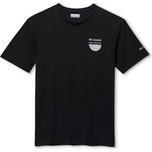 Columbia Мъжка тениска Columbia Columbia Hike Society S/S Tee T-shirt - Black - размер XS (217-0259-0111)