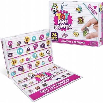ZURU 25 SURPRISE Toy Mini Brands prekvapenia suprise adventný kalendár