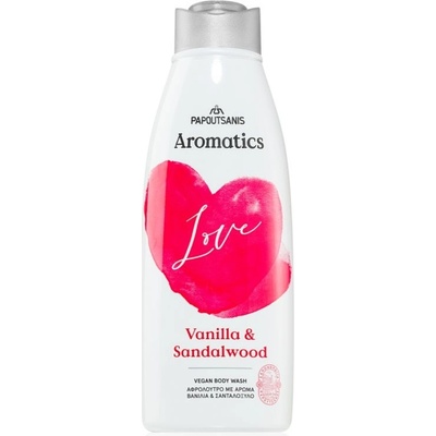 PAPOUTSANIS Aromatics Love osviežujúci sprchový gél 600 ml