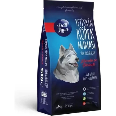 Храна за Кучета над 12месеца pati luna с Агнешко и Ориз 15кг (pati luna dog adult lamb & rice)