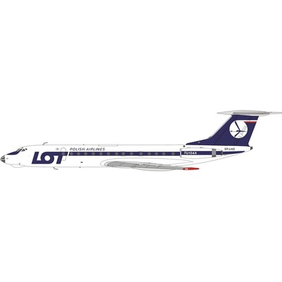 Panda Models Tu-134A-3 LOT Polish Airlines 1980s colors 1:400