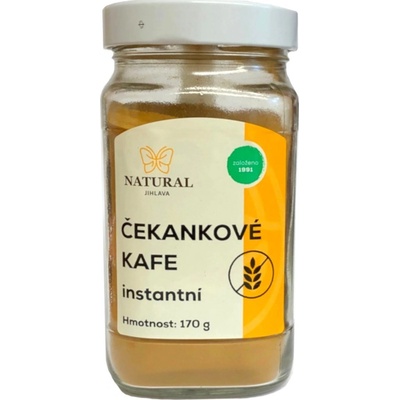 Kafe čekankové instantní bez lepku Natural Jihlava 110 g – Zbozi.Blesk.cz