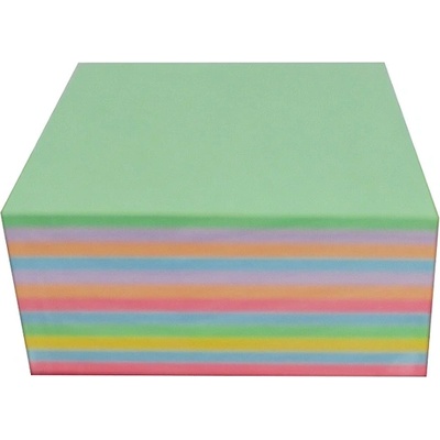 Цветно хартиено кубче залепено 86x86 mm 400 л (1902007-01)