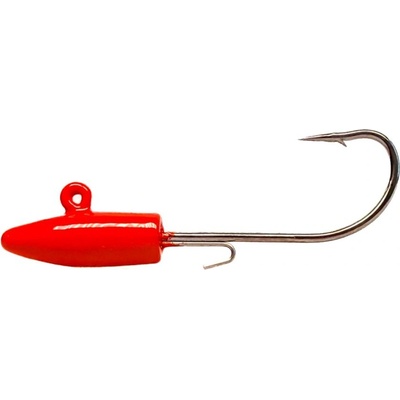 SAF Jigová Hlavička Bullet Red #7 50g, Počet kusů: 3ks