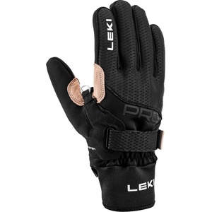 Leki Ръкавици Leki PRC Premium Thermoplus Shark Gloves - Black / Sand - размер 6, 5 (EU) (202-8048-0112)
