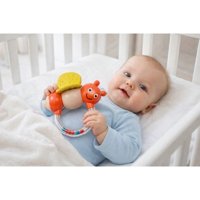 Baby Mix chrastítko včelka Oranžová