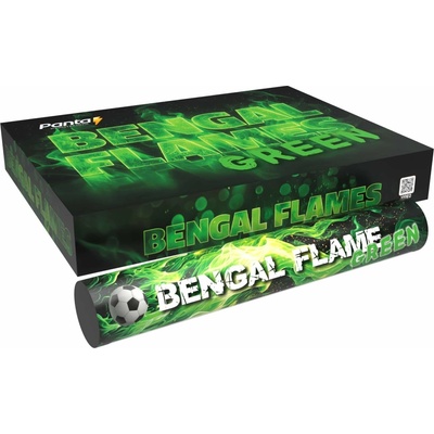 Futbalová pochodeň Green Bengal Flame 1 ks