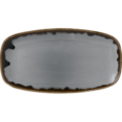 DUDSON Oválný talíř 355x189 mm Harvest Grey