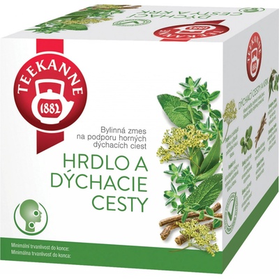 TEEKANNE na hrdlo a dýchacie cesty so zázvorom 20 g