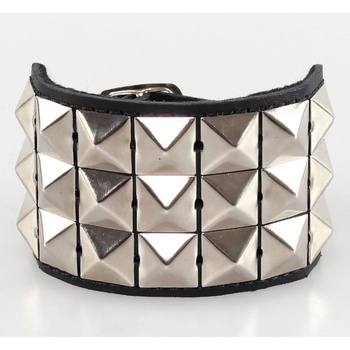 Black & metal гривна ПИРАМИДИ 3 - bwz-005