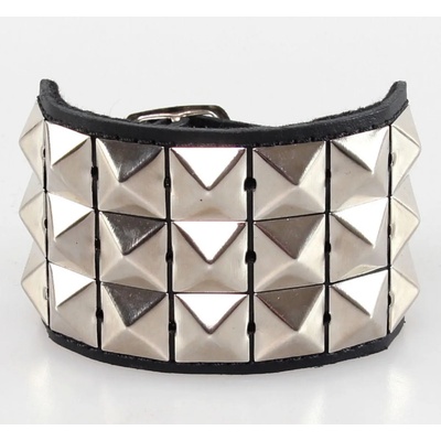 Black & metal гривна ПИРАМИДИ 3 - bwz-005