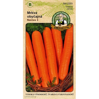 Tradičné osivá - Mrkva obyčajná Nantes3 - 5g