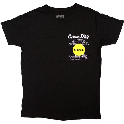 Green Day Nimrod Pocket Mugshots (Back Print) Black M Риза (GDTS77MB02)