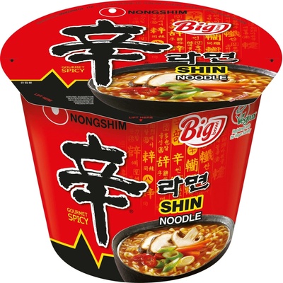 Nong Shim NongShim instantní nudlová polévka Shin Big Bowl 114 g