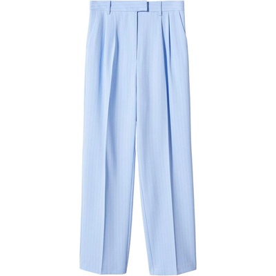 MANGO Панталон с ръб 'Nube' синьо, размер 36