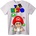 NOONEBRAND Тениска Бебе Mario с TA HIJO - 7XL, White