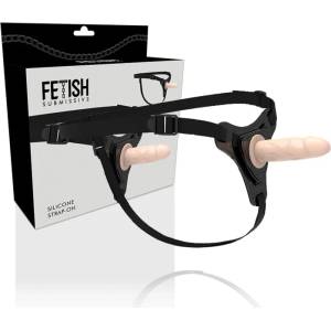  Пенис колан със силиконово дилдо, 14, 5см - Silicone Strap-on Flesh (D-221306)